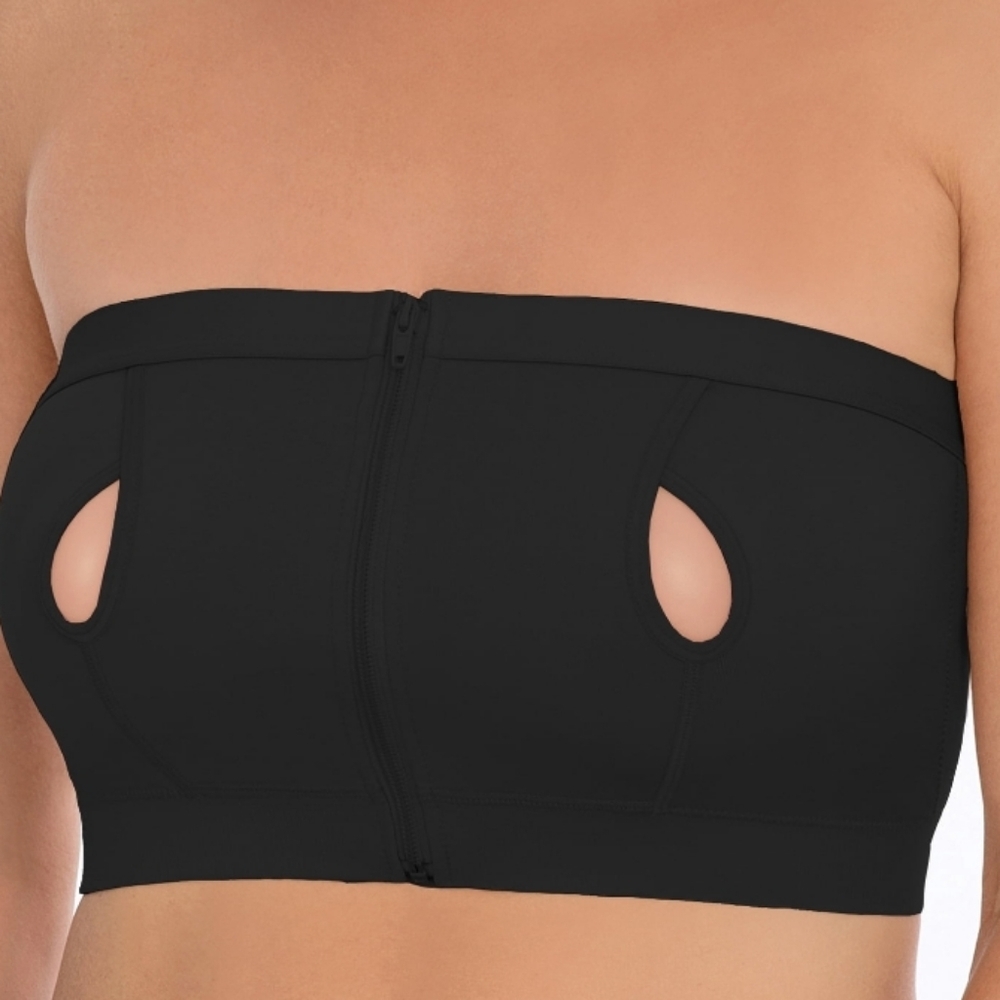 Secret Treasures Hands Free Breast Pumping Bra Maternity Cream Color Small - Picture 3 of 7